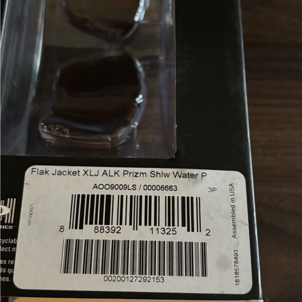 Oakley Prizm Polarized Lens for Flak Jacket XLJ - Picture 3 of 4